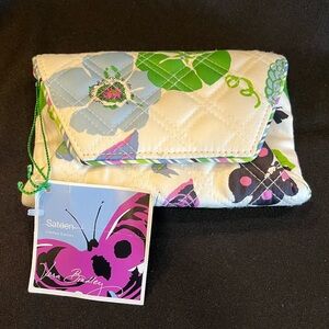 NWT Limited Edition Sateen Clutch Wallet
